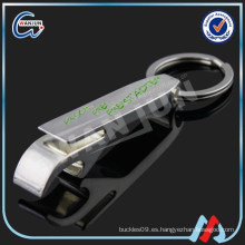 Keyring de alta calidad del abrelatas de botella del metal de la venta caliente 2016